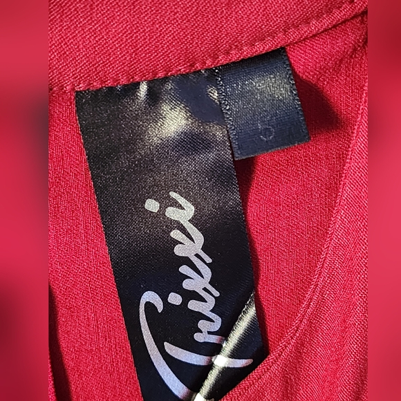 Crissi Red Strappy Halter Bodycon Dress – Size 5 - Picture 2 of 4